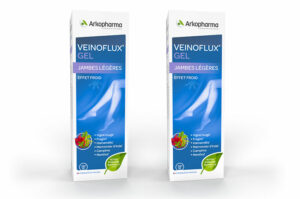 ARKOPHARMA Veinoflux Gel Jambes légères Effet Froid 2 x 150 ml