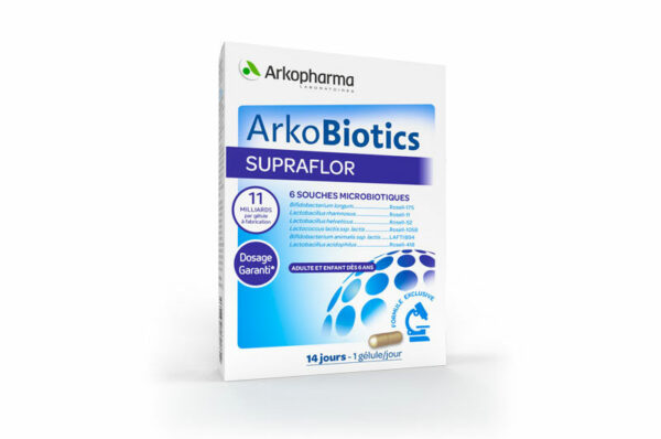 ARKOPHARMA Arkobiotics Supraflor Probiotiques 14 gélules