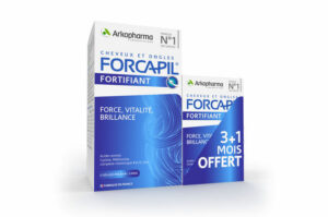 ARKOPHARMA Forcapil Cheveux Et Ongles Zinc, Vitamine B 180 + 60 gélules