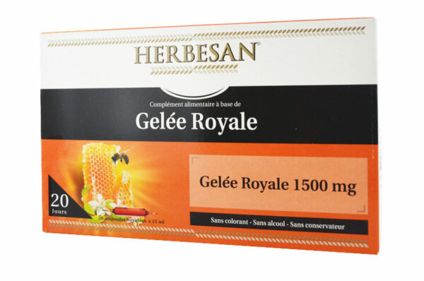 HERBESAN GELEE ROYALE 1500 MG 20 ampoules