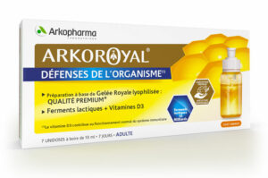 ARKOPHARMA Arkoroyal Défenses de l'Organisme Gelée Royale 7 unidoses