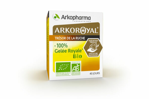 ARKOPHARMA Arkoroyal Defenses Naturelles Gelée Royale Bio Pot de 40g