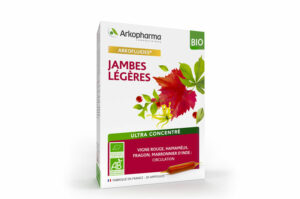 ARKOPHARMA Arkofluides Circulation Jambes Légères Vignes Rouges Bio 20 ampoules