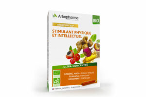ARKOPHARMA Arkofluides Stimulant Bio, Tonus et Vitalité 20 ampoules