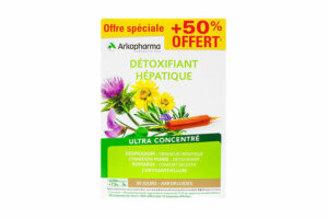 ARKOPHARMA Arkofluides Détox Hépatique Desmodium, Chardon Marie 30 ampoules