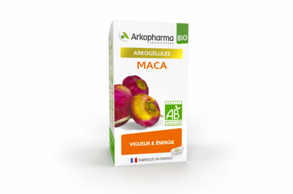 ARKOPHARMA Arkogélules Vigueur et Énergie Maca Bio 40 gélules – Image 2