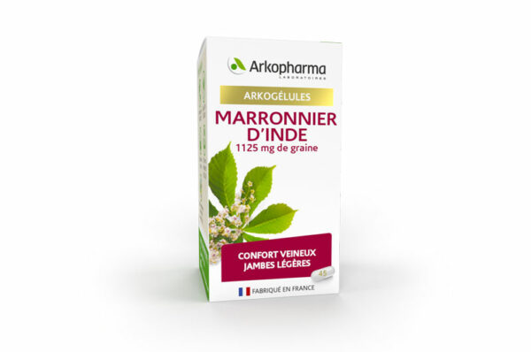 ARKOPHARMA Arkogélules Confort Veineux Marronnier d'Inde Bio 45 gélules – Image 2