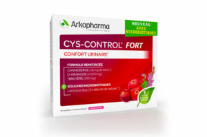 ARKOPHARMA Cys-Control Fort Microbiotiques 10 sachets + 5 sticks à diluer