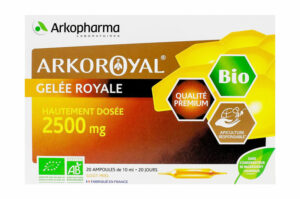 ARKOPHARMA Arkoroyal Trésor de la Ruche Gelée Royale 2500mg Bio 20 ampoules