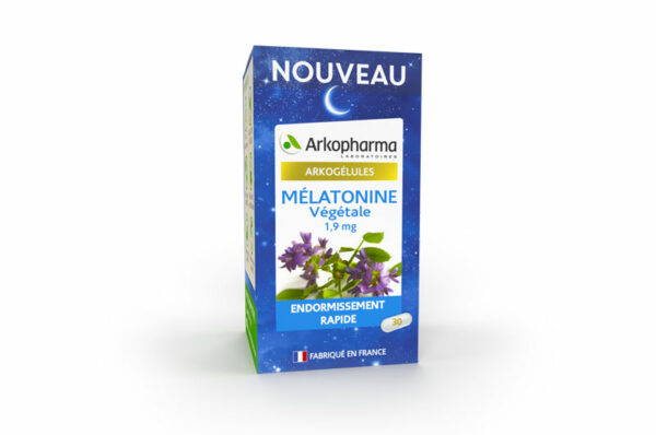 ARKOPHARMA Arkogélules Mélatonine Végétale 1,9mg 30 gélules – Image 2