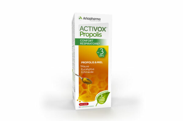 ARKOPHARMA Activox Confort Respiratoire Sirop Propolis et Miel 140ml