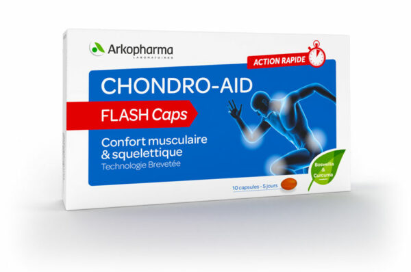 ARKOPHARMA Chondro-Aid Confort Musculaire Flash Caps 10 capsules – Image 2
