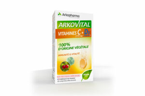 ARKOPHARMA Arkovital Vitamines C + D3 20 comprimés effervescents