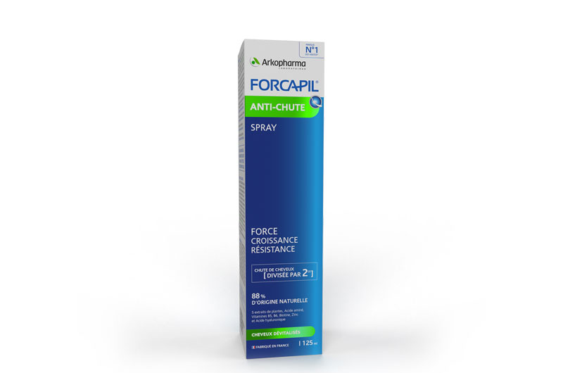 Forcapil spray anti-chute cheveux 125ml - PharmaJ