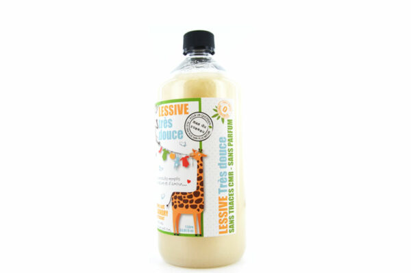 MAS DU ROSEAU Lessive Très Douce 1L