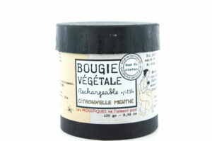 MAS DU ROSEAU Bougie Végétale Citronnelle Menthe 100 gr