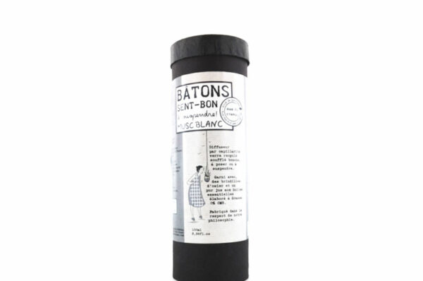 MAS DU ROSEAU Bâton Sent-Bon à Suspendre Musc Blanc 100 ml
