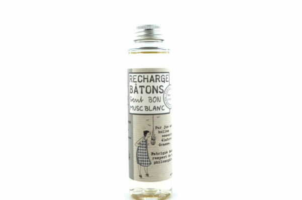 MAS DU ROSEAU Recharge Bâton Sent Bon – Musc Blanc 100 ml