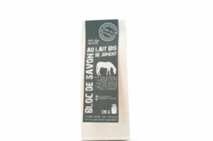 MAS DU ROSEAU Bloc de Savon au Lait BIO de Jument 130 gr