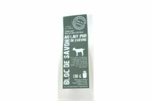 MAS DU ROSEAU Bloc de Savon au Lait Pur de Chèvre 130 gr