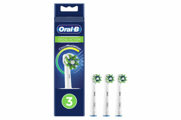 ORAL-B Brossettes CROSS ACTION CLEANMAXIMISER lot de 3