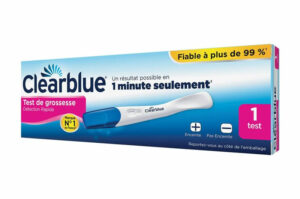 CLEARBLUE Test de Grossesse Détection Rapide x1