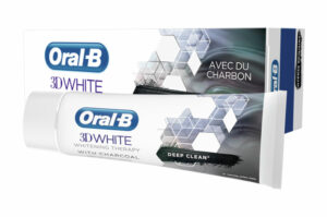 ORAL-B 3D WHITE Whitening Therapy Nettoyage Intense Charbon 75 ml