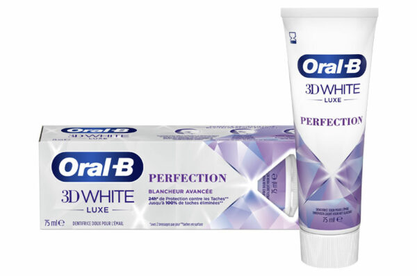 ORAL-B 3D WHITE Luxe Perfection Blancheur Avancée 75 ml