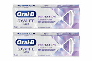 ORAL-B 3D WHITE Luxe Perfection Blancheur Avancée 2x75 ml