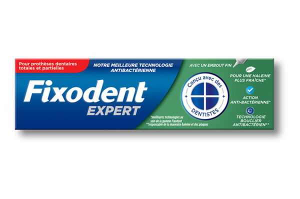 FIXODENT PRO Plus La Meilleure Technologie Antibactérienne 57 gr