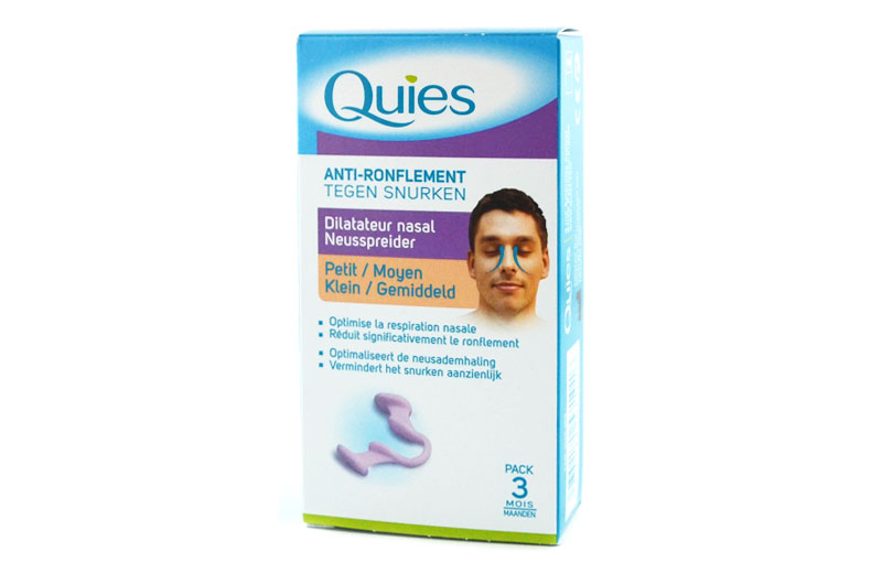 Ecarteur nasal anti-ronflement QUIES Dilatateur Nasal Anti-Ronflement Quies