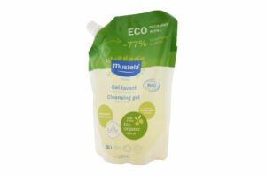 MUSTELA Gel Lavant Corps et Cheveux à l’Huile d’Olive Éco-recharge 400 ml BIO