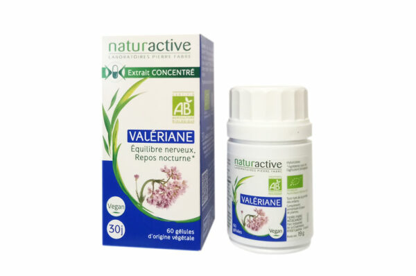 ELUSANES Valériane Équilibre nerveux, Repos nocturne 60 gélules