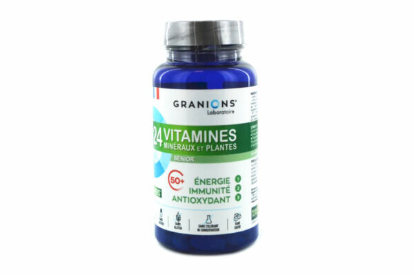 GRANIONS 24 Vitamines Minéraux et Plantes Senior 90 comprimés