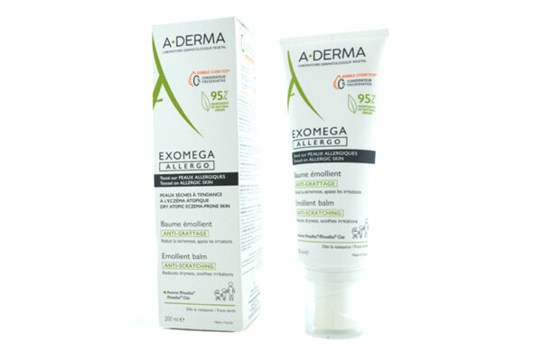 A-DERMA Exomega Allergo Baume Emollient 200 ml