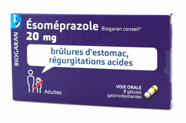 ESOMEPRAZOLE BIOGARAN 20 mg 7 gélules