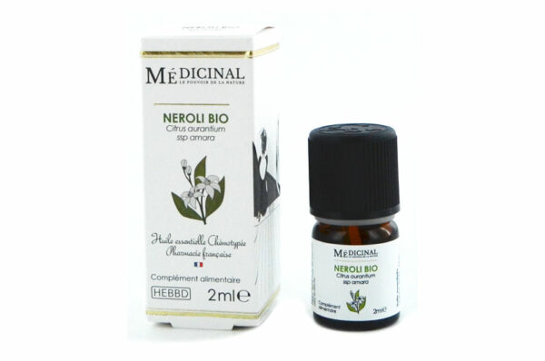 MEDICINAL Huile Essentielle Néroli BIO 2 ml