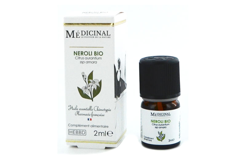 MEDICINAL Huile Essentielle Néroli BIO 2 ml - Pharma-Médicaments.com