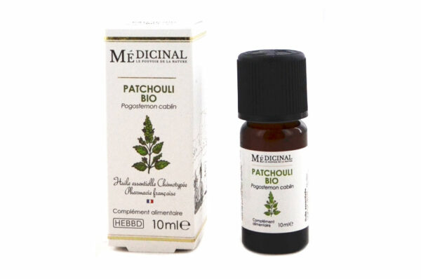 MEDICINAL Huile Essentielle Patchouli BIO 10 ml