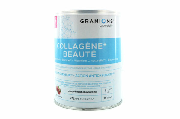 GRANIONS Collagène + Beauté Peau et Cheveux – Action Antioxydante 275 gr