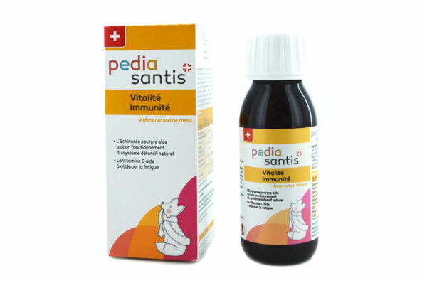 PEDIASANTIS Vitalité Immunité arôme Cassis 100 ml