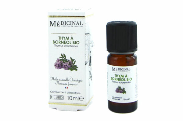 MEDICINAL Huile Essentielle Thym à Bornéol BIO 10 ml