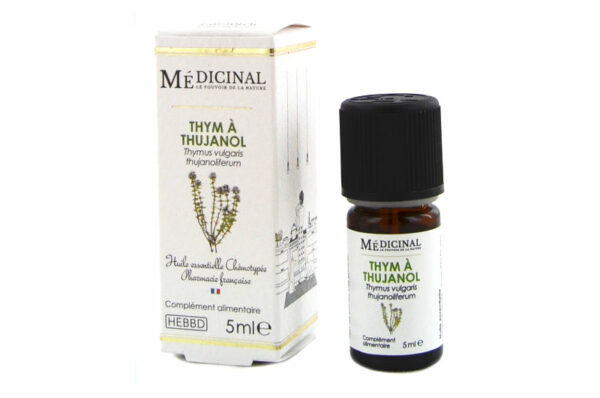 MEDICINAL Huile Essentielle Thym à Thujanol BIO 5 ml