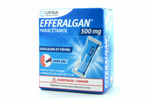 EFFERALGAN Granulés en sachet 500 mg fruits rouges 16 sticks