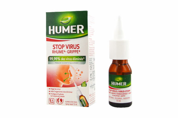 HUMER Stop Virus Rhume – Grippe spray 15 ml