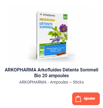 Détente Sommeil Bio 20 ampoules