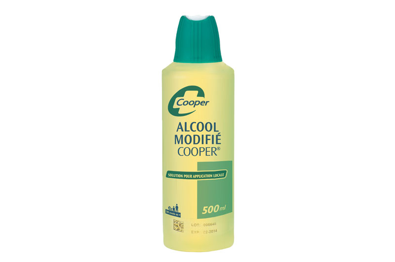 Alcool modifié Cooper 500 ml - Pharma-Médicaments.com