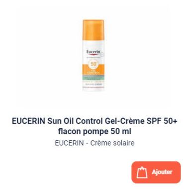 creme solaire eucerin spf 50