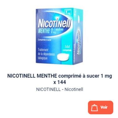 nicotell comprimé