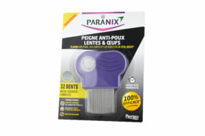 PARANIX Peigne 3 en 1 – Anti-Poux, Lentes et Oeufs